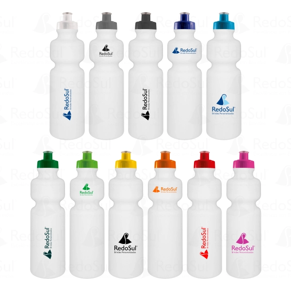 RD 8115771-Squeeze personalizado Corpo Branco 750 ml RD 8115771-Squeeze personalizado Corpo Branco 750 ml